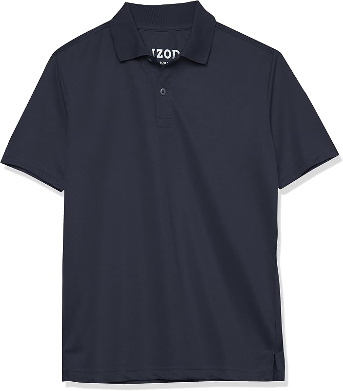 Polo Izod School Uniform Performance manga corta liso