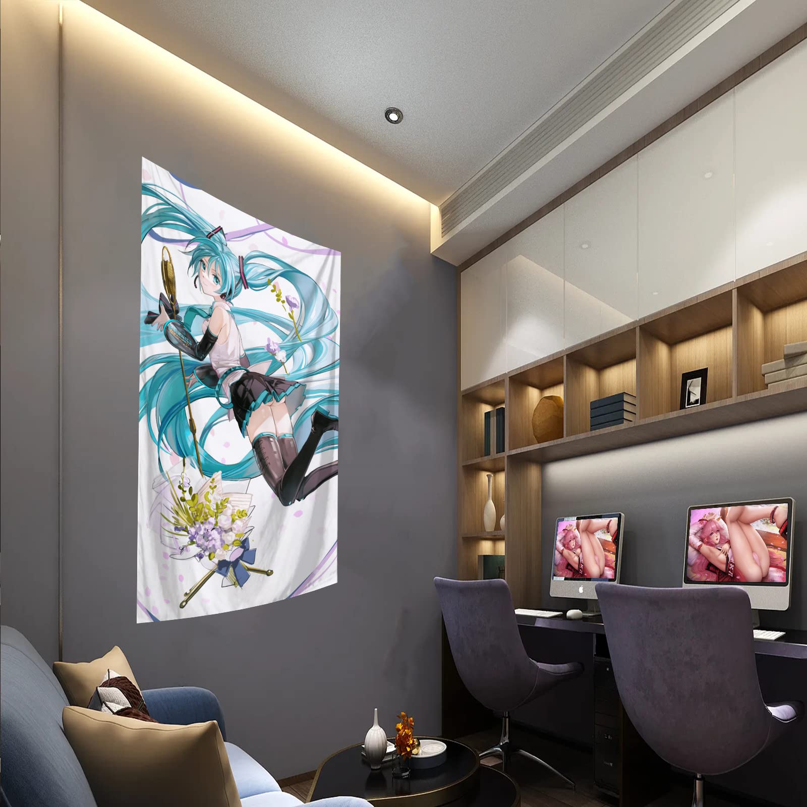 Amazon.co.jp: タペストリー インテリア 初音ミク Hatsune Miku