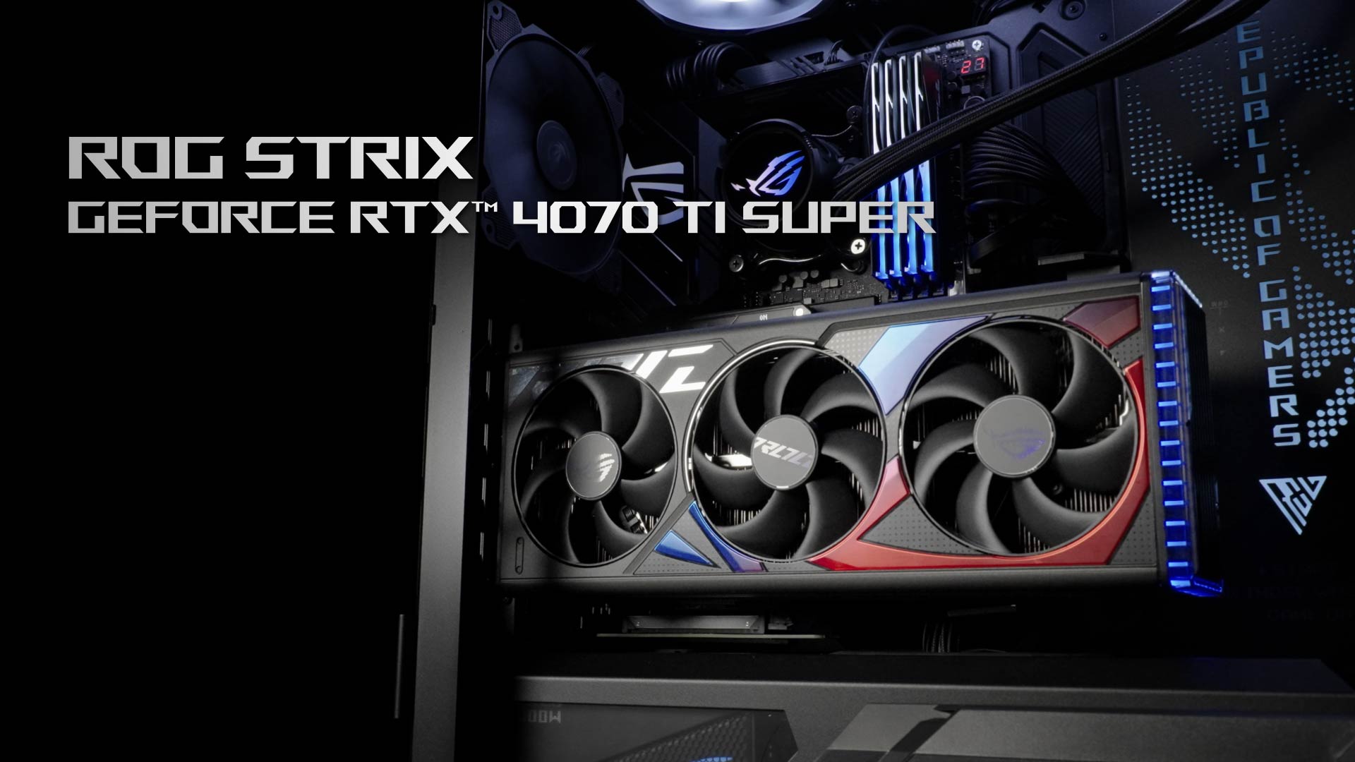 ROG GeForce RTX 4070 Ti Super OC ハンさん専用 GeForce 0 Ti DP 3x SHI