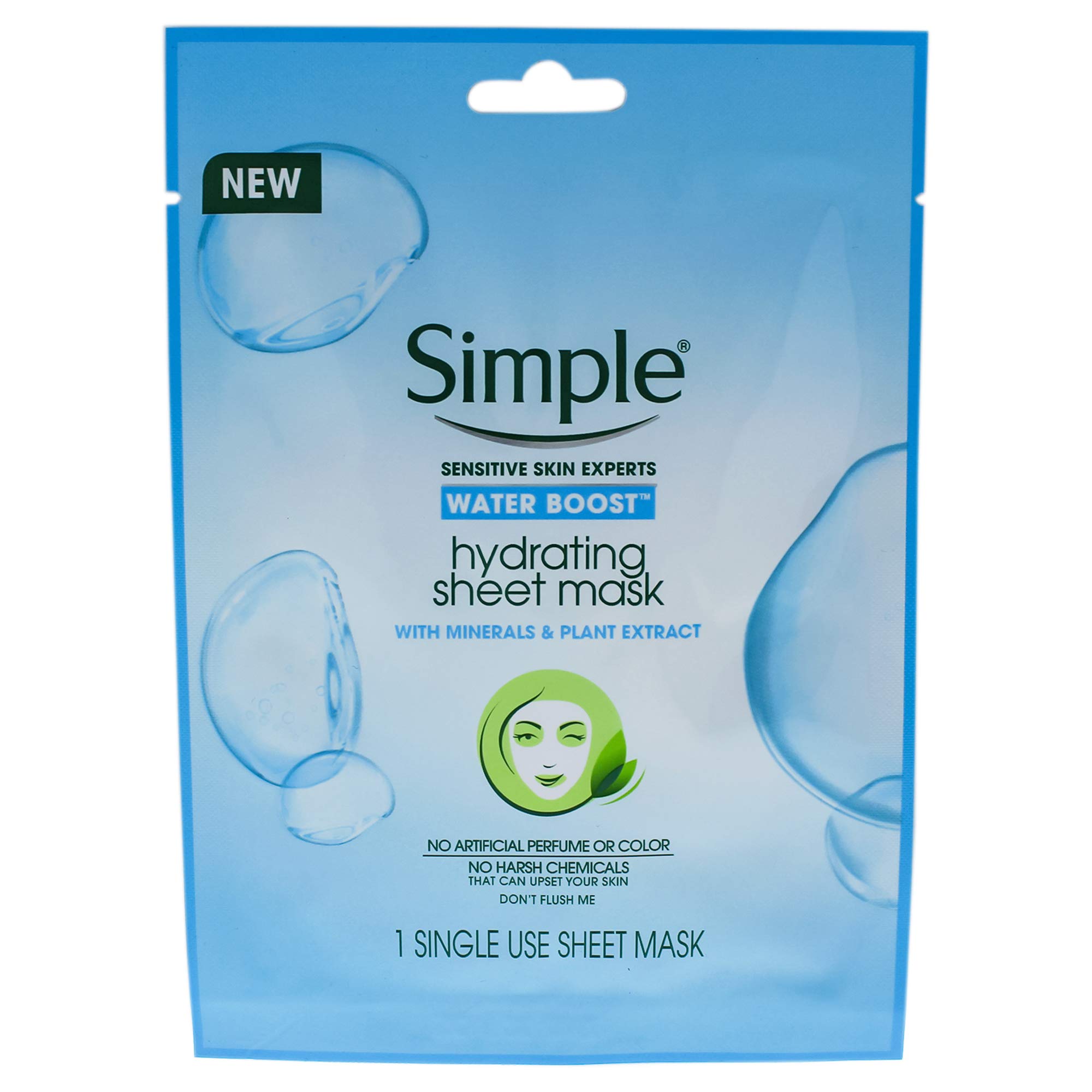 SimpleWater Boost Hydrating Sheet Mask 1 Pc