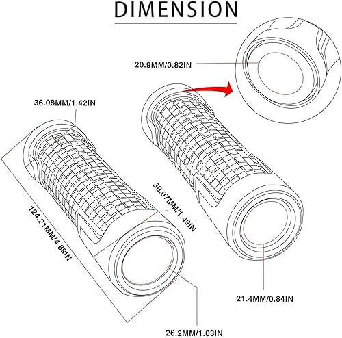 Miniatura 2 de TOKAC Freno de mano para Yamaha XTZ125 XTZ 125 2014 2015 Accesorios de carreras de motocicleta CNC Palancas de embrague de freno manillar mango