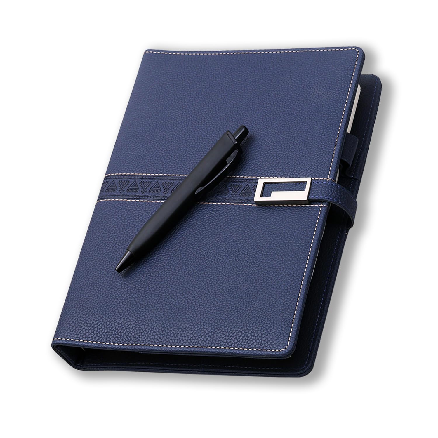 COI Blue Designer Planner 2025 | Undated Journal for Personal | Professional | Daily use with Pen-image-22