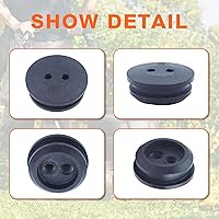 Vista 5 de Para Homelite para KAWASAKI para MTD para Ryobi para recortadora de gas Craftsman, kit de ojales de línea de combustible de agujero, para Homelite