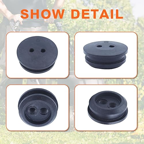 Miniatura 5 de Para Homelite para KAWASAKI para MTD para Ryobi para recortadora de gas Craftsman, kit de ojales de línea de combustible de agujero, para Homelite