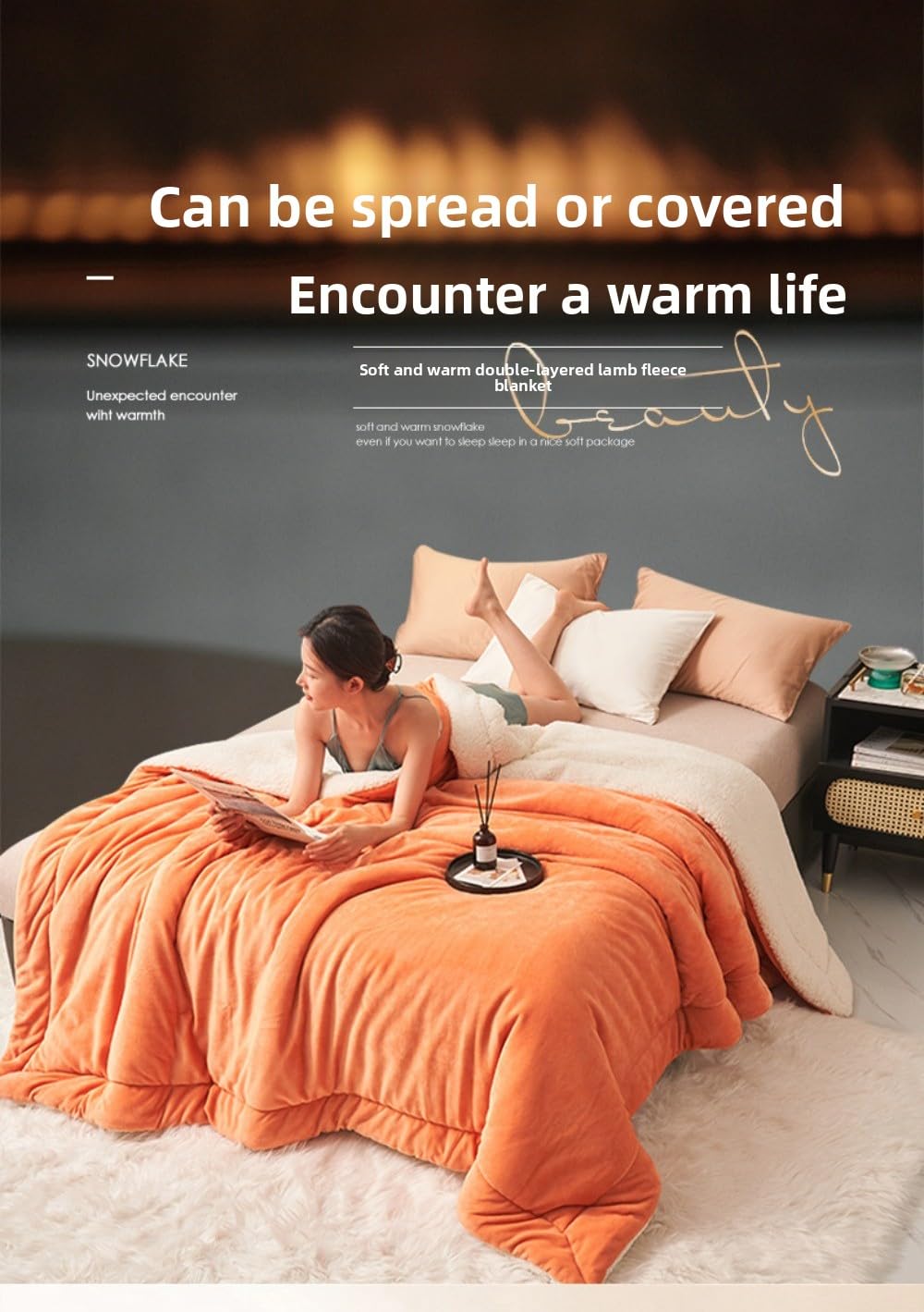 Coperta soffice a doppio strato AC – morbida Kuscheldecke per divano e letto, coperta calda per l'inverno, coperta in peluche per divano, soggiorno e Kuschel Decken AC (giada, 150 x 200 cm)