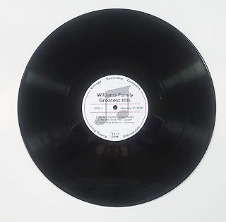 Personalized Vinyl Record (Display Your Special Songs) - 