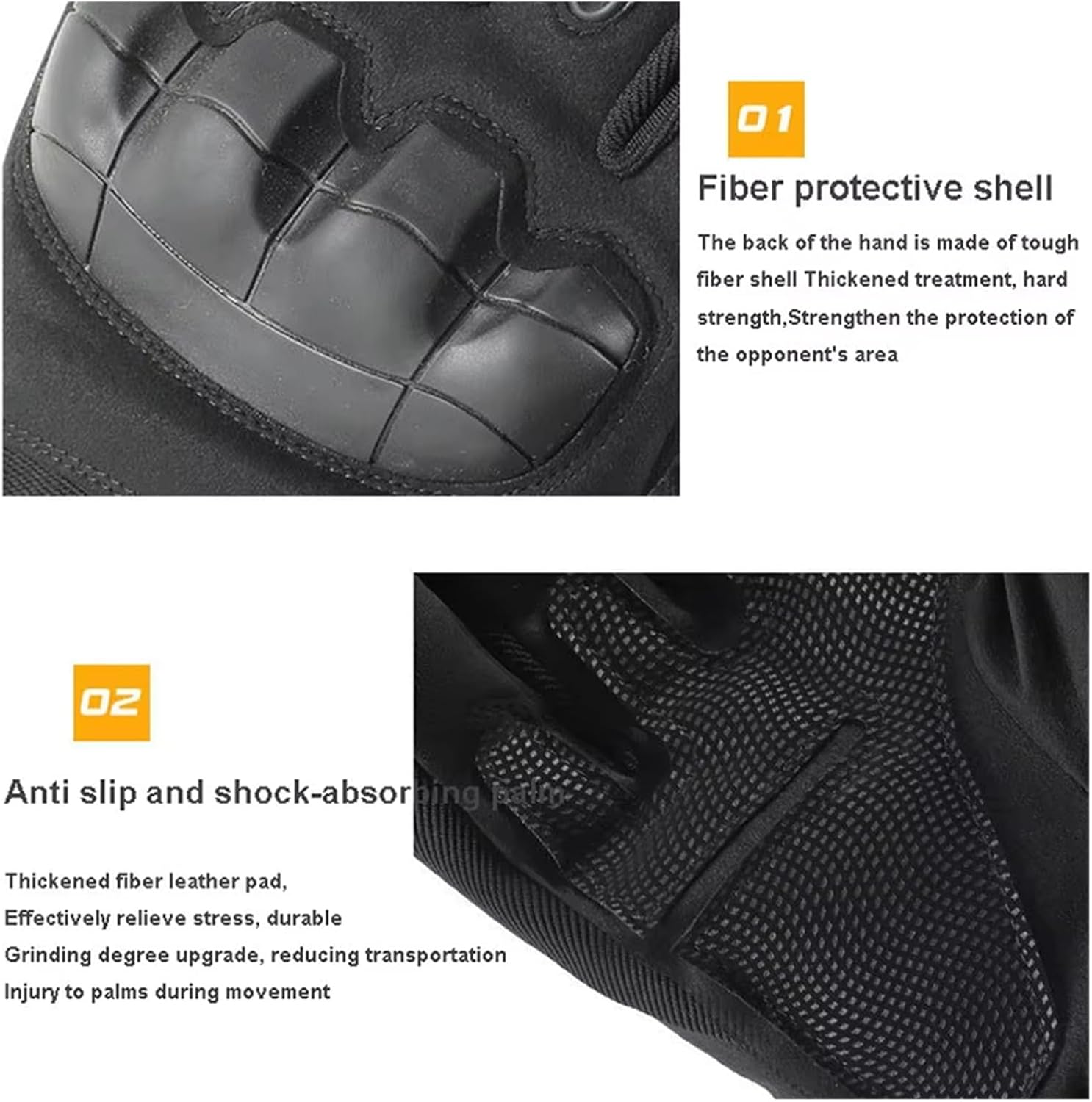 Winter Motorcycle Touch Screen Outdoor Mountain Climbing Skiing Full-Finger Gloves