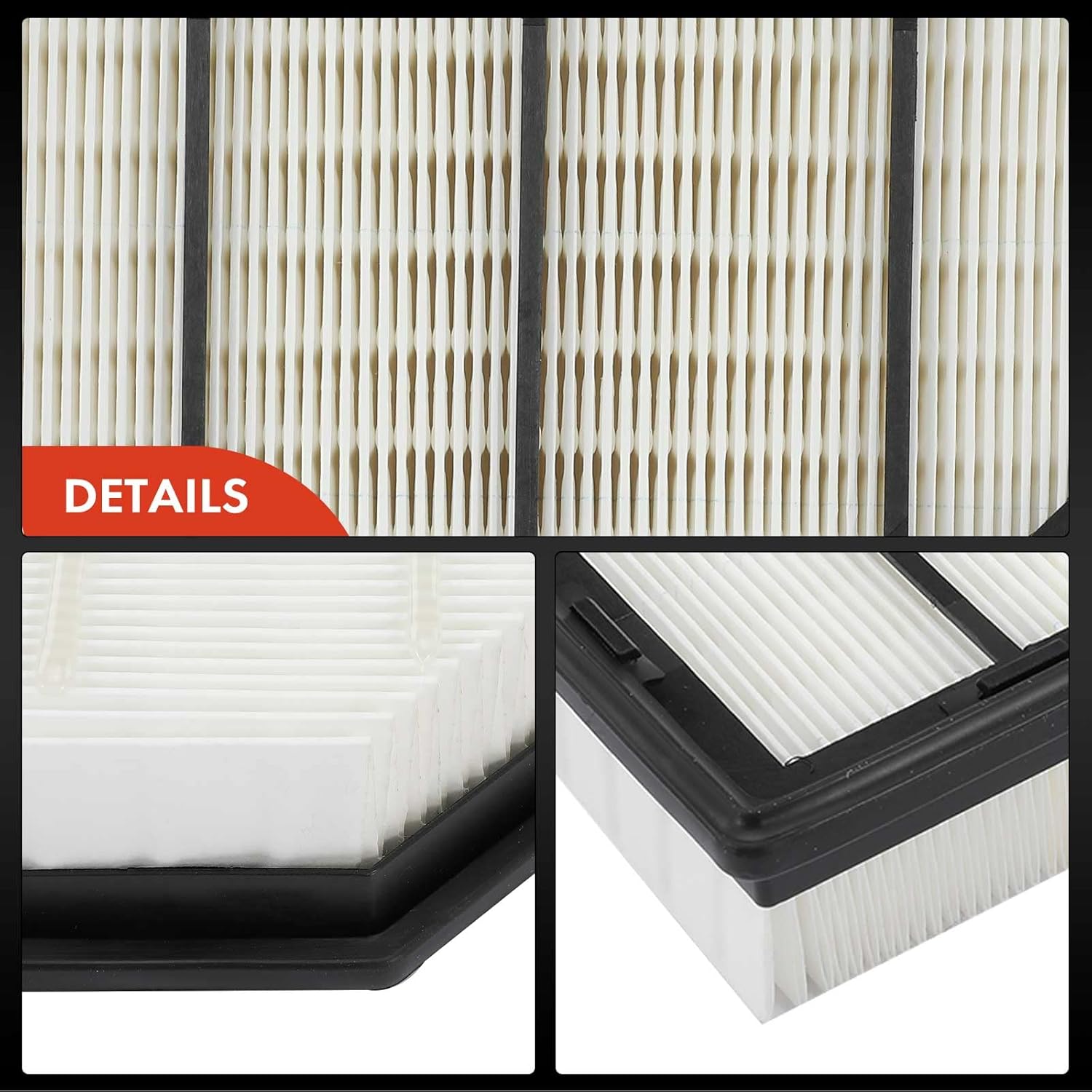 A-Premium Engine Air Filter Compatible with BMW 7-Series 750i, 750i xDrive 2016-2019, Alpina B7 2017-2019, M550i xDrive 2018-2020, X5, X7 2019-2020, V8 4.4L
