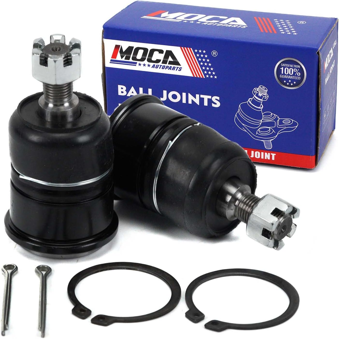 MOCA Front Lower Ball Joints K9643 Comaptible with 1997-2003 for Acura CL, 1990-2002 for Honda Accord, 1996-1999 for Isuzu Oasis, 1999-2003 for Acura TL