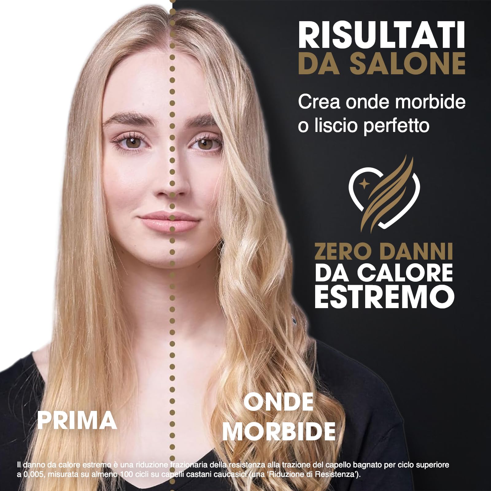 GHD Gold Piastra Capelli Professionale Dual-Zone Styler 2.7m