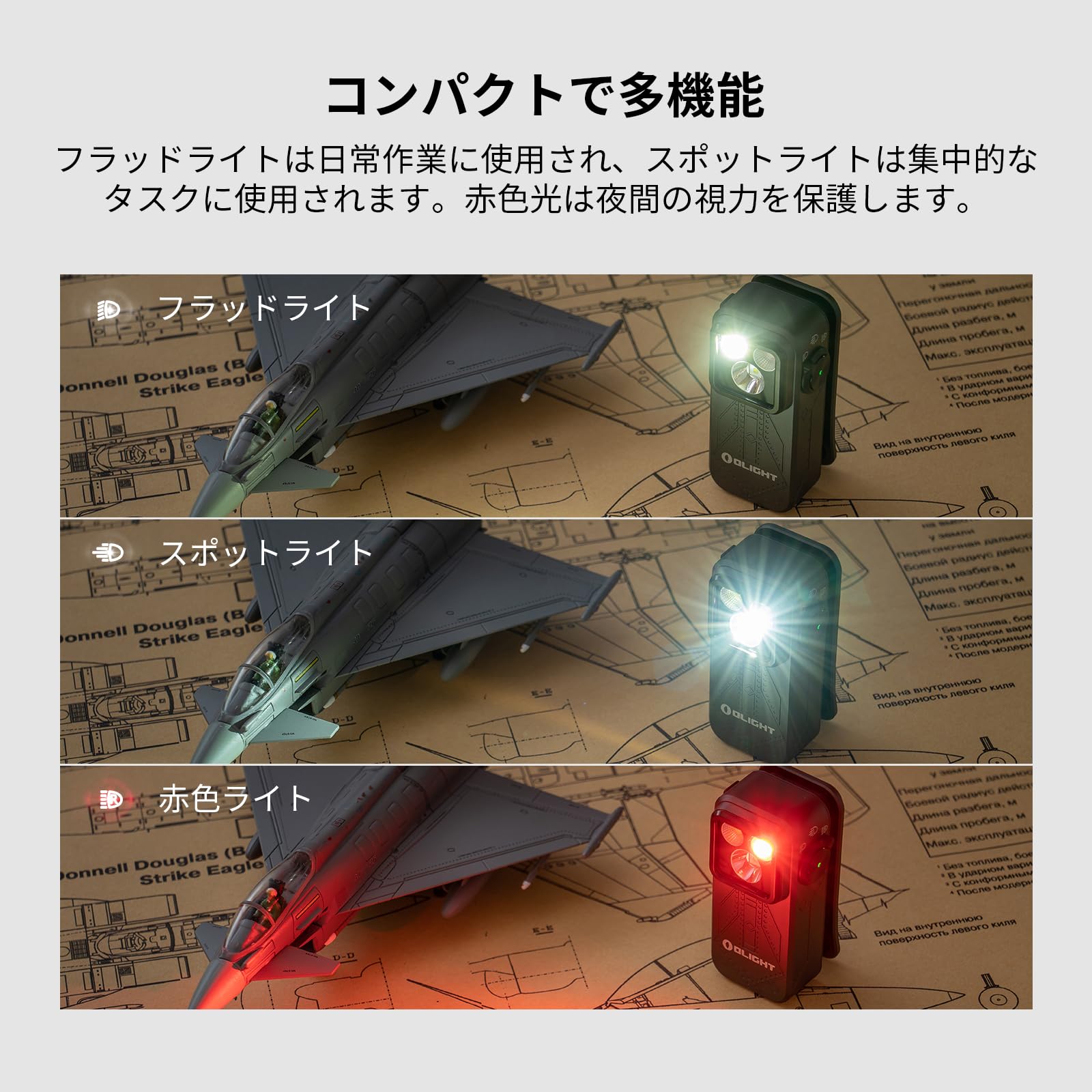 Amazon.co.jp: OLIGHT(オーライト) Oclip Pro クリップ LEDランニング