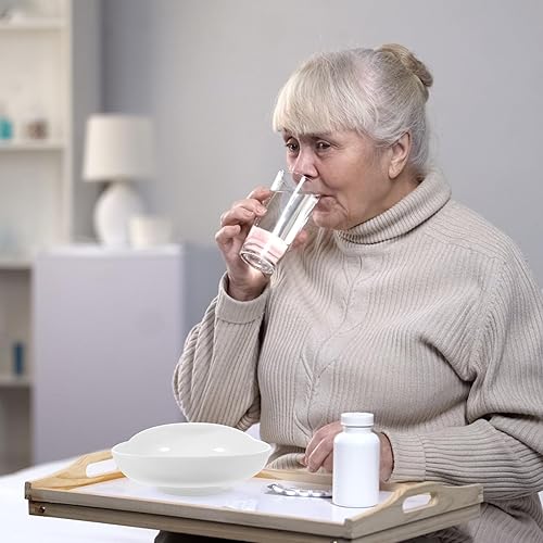 Miniatura 7 de Bandeja antiderrames para ancianos, cucharón de silicona con ventosa para bebés, cuencos de ventosa para bebés, platos de aperitivos, plato de