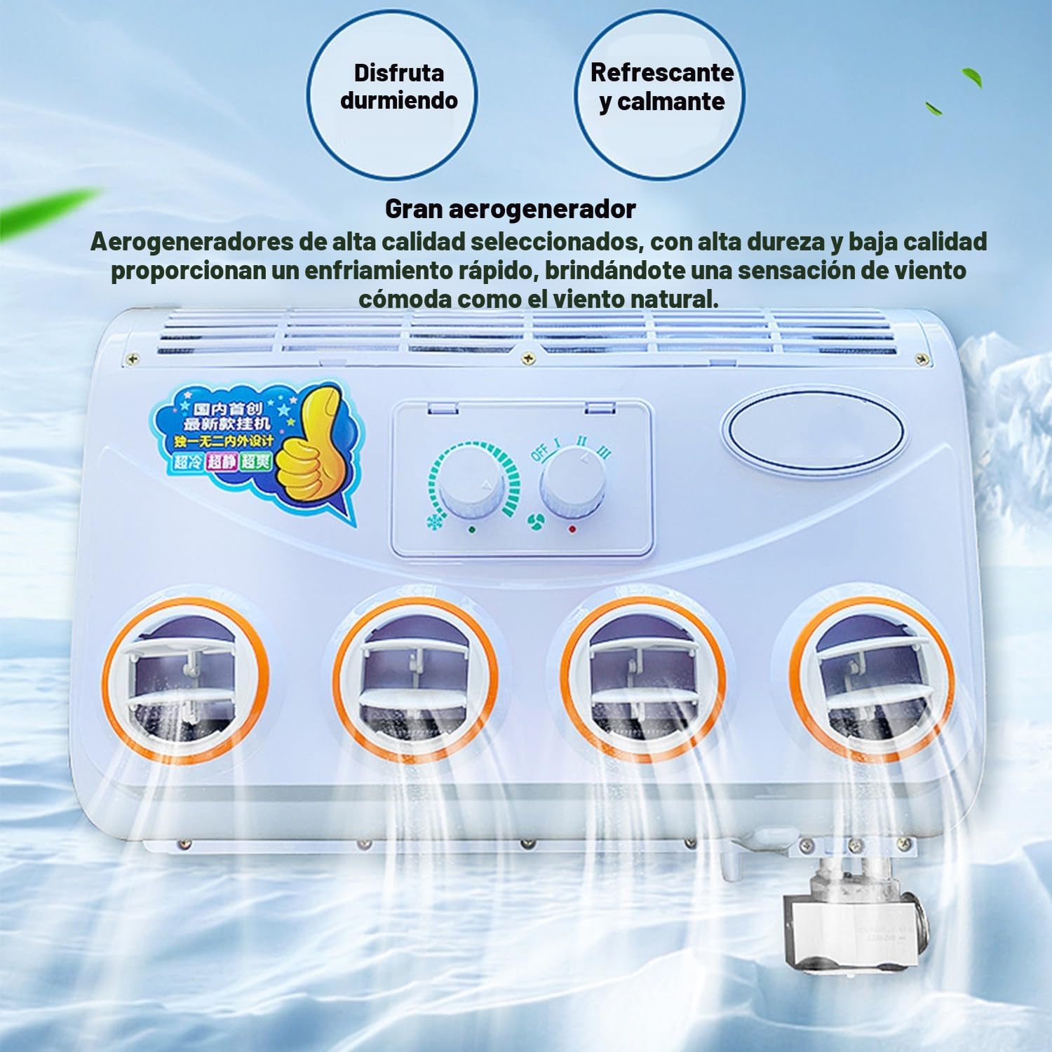 Aire acondicionado eléctrico de 12 V CC para techo de caravana, excavadora, autobús, furgoneta, sistema de refrigeración de vehículos agrícolas