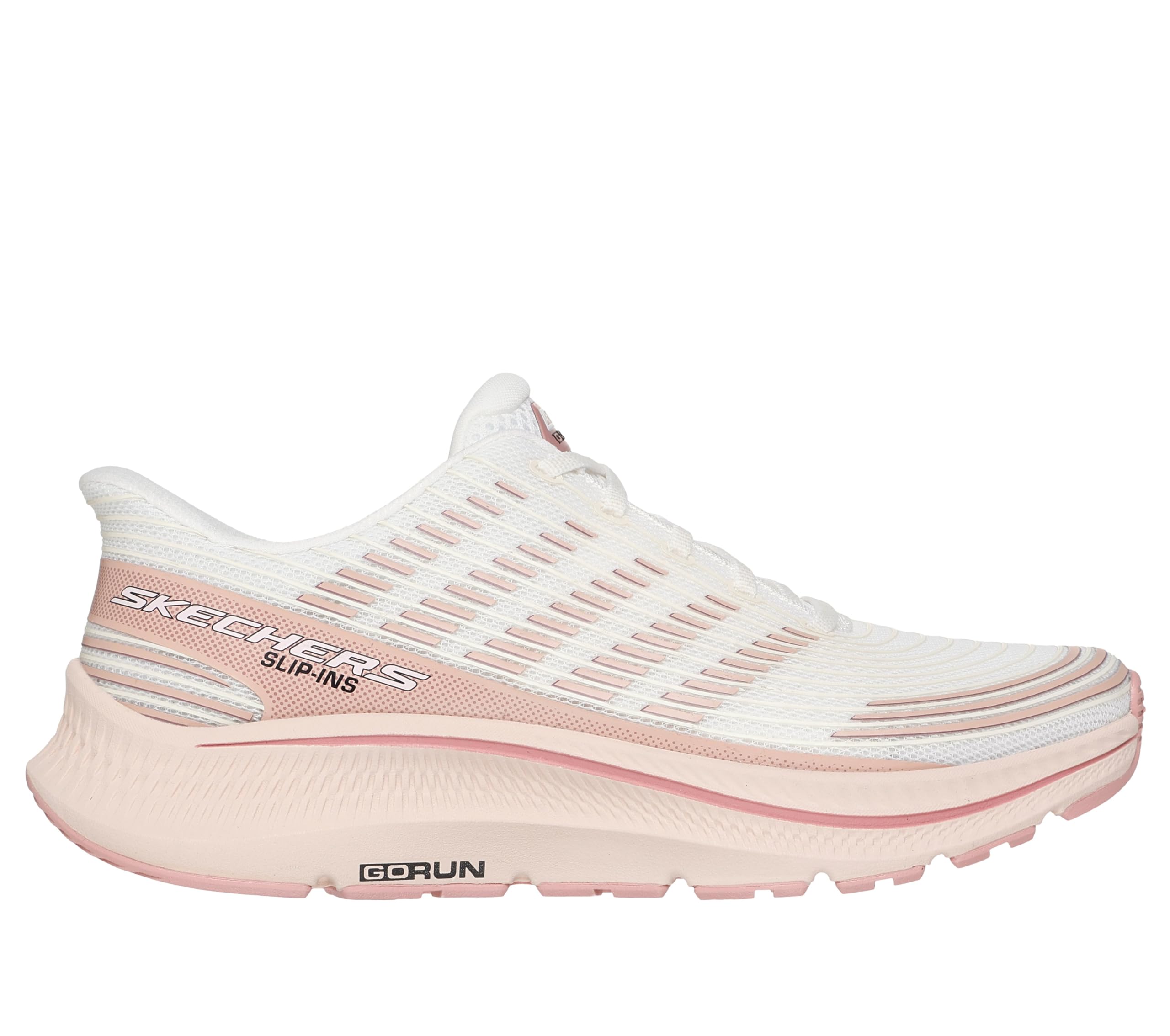 Skechers Women's Go Run Consistent 2.0 Senna Sneaker, Natural Textile/Trim, 4.5 UK