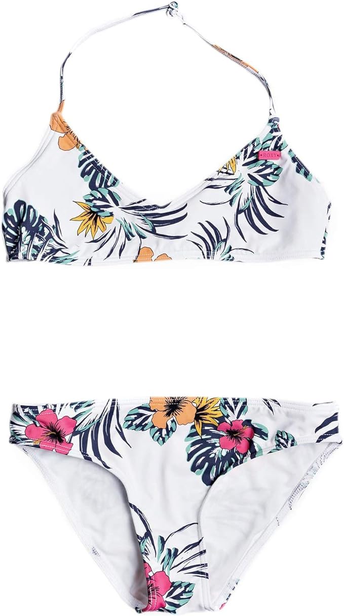 Roxy Girl's Love Waimea Bralette Bikini Set Amazon.co.uk Clothing