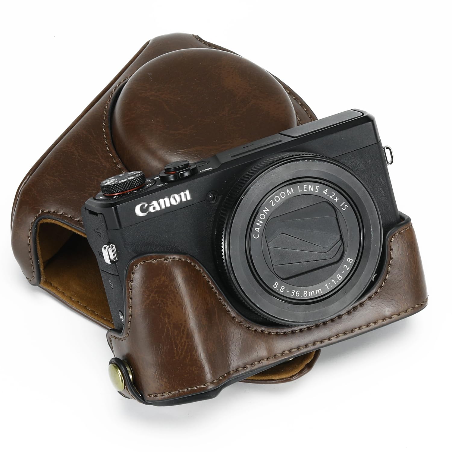 Amazon.com : Hargedis PU Leather Camera Case for Canon Powershot