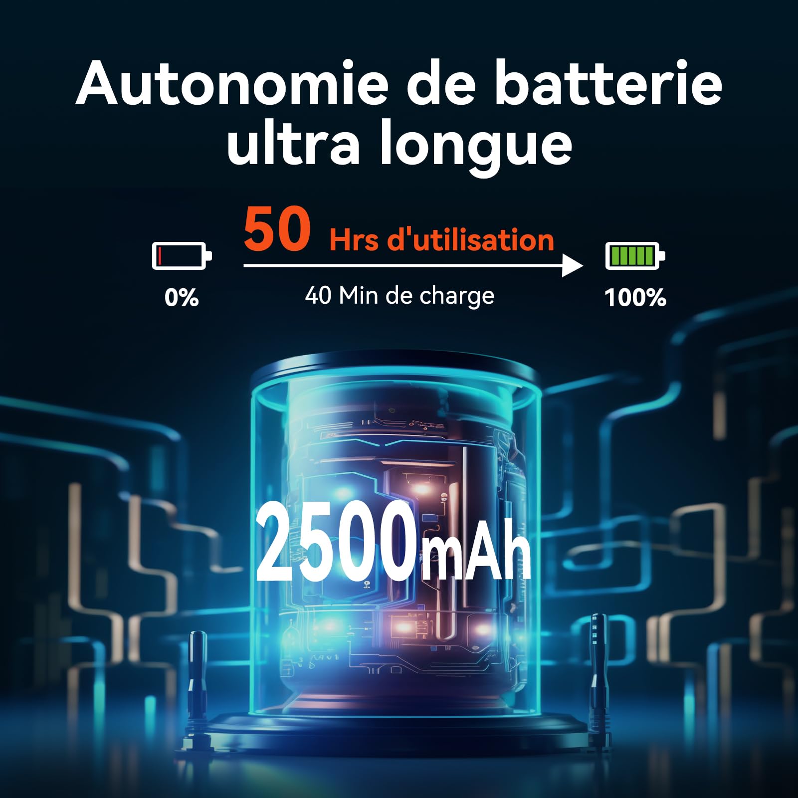Pro Thermomètre à viande avec Wi-Fi et Bluetooth, surveillance par application avec minuterie et alarme, IP67 étanche et résistant à l'huile, thermomètre à viande sans fil pour Four, Barbecue