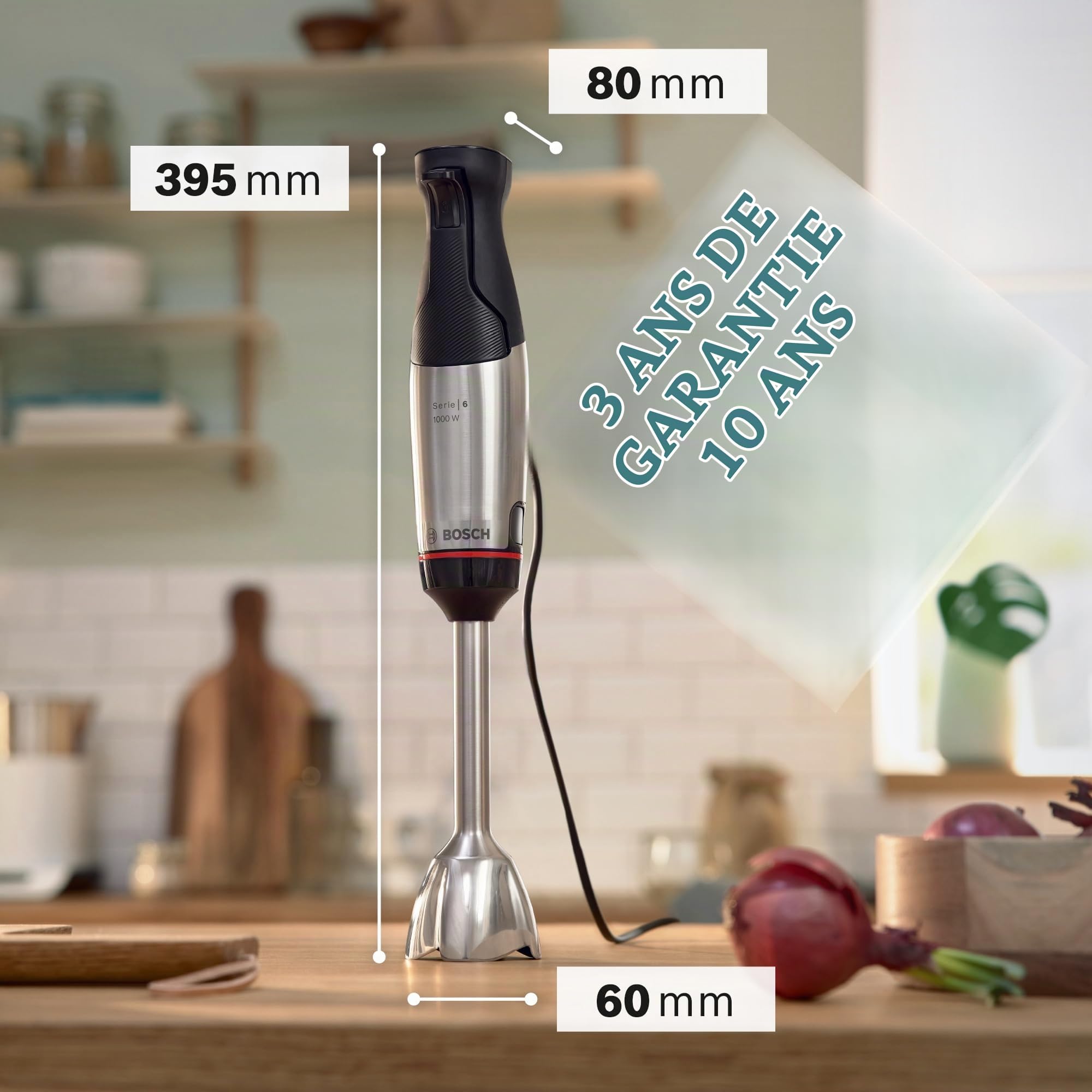 Bosch MSM6M652 ErgoMaster Série 6 - Mixeur plongeant,
