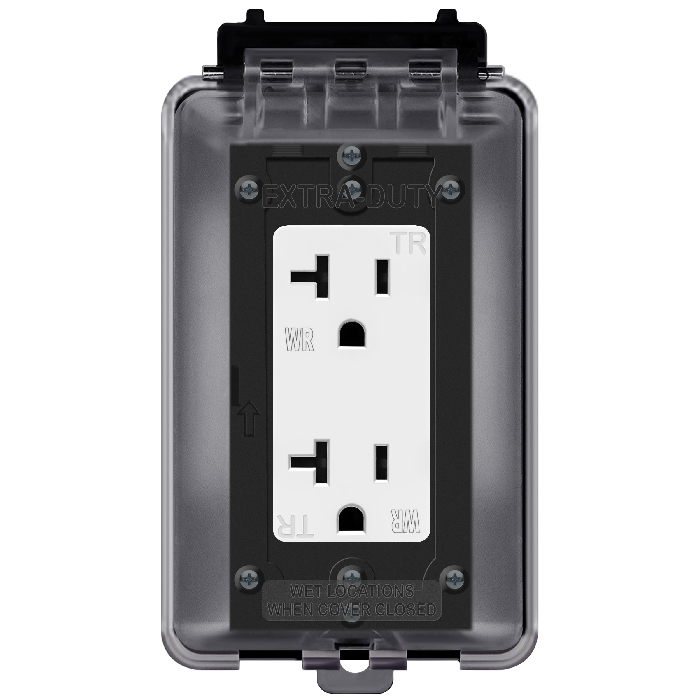 ENERLITES Outdoor Outlet Kit - Weatherproof & Tamper-Resistant -1