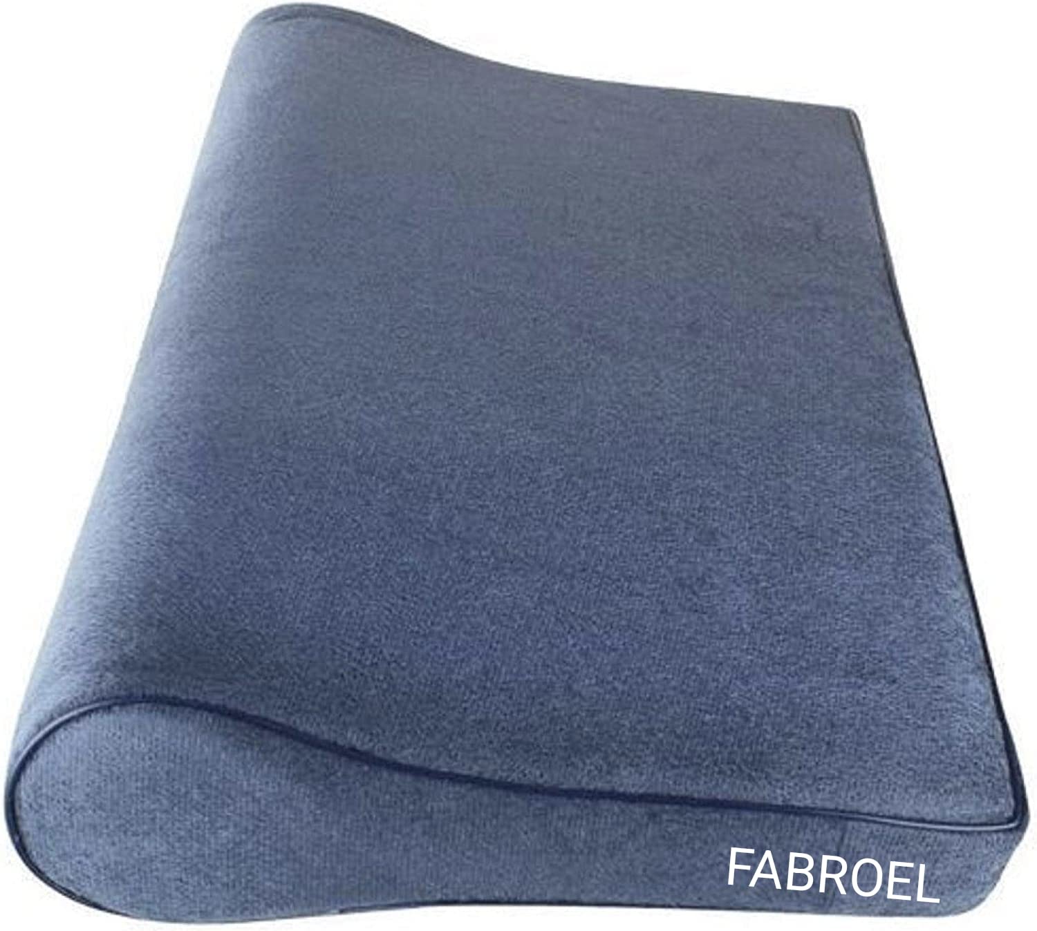 Premium Universal Contoured Cervical Pillow | Best for - Cervical Spondylitis, Neck Sprains/Stiff Neck & All Type Pain Reduction -(Grey)