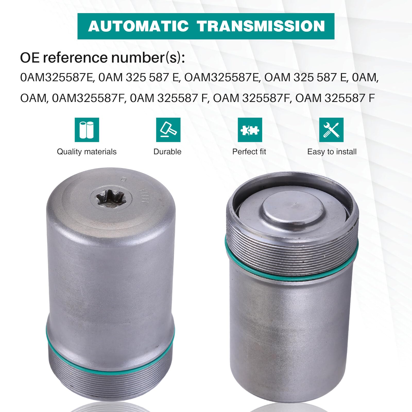 Asudaro Transmission Automatique 0AM325587F, Accumulateur De Pression Avec Joint DQ200 0AM Transmission Automatique For 0AM325587E 0AM 325 587 E OAM325587E 0AM325587F 0AM 325587 F OAM 325587F