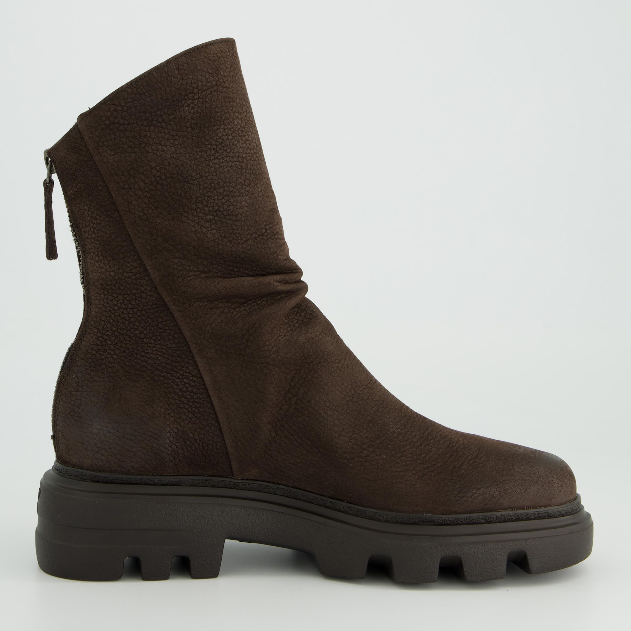 Paul Green Damen Ballerinas mit Absatz 8253-000 Weite XX-Schmal Reißverschluss