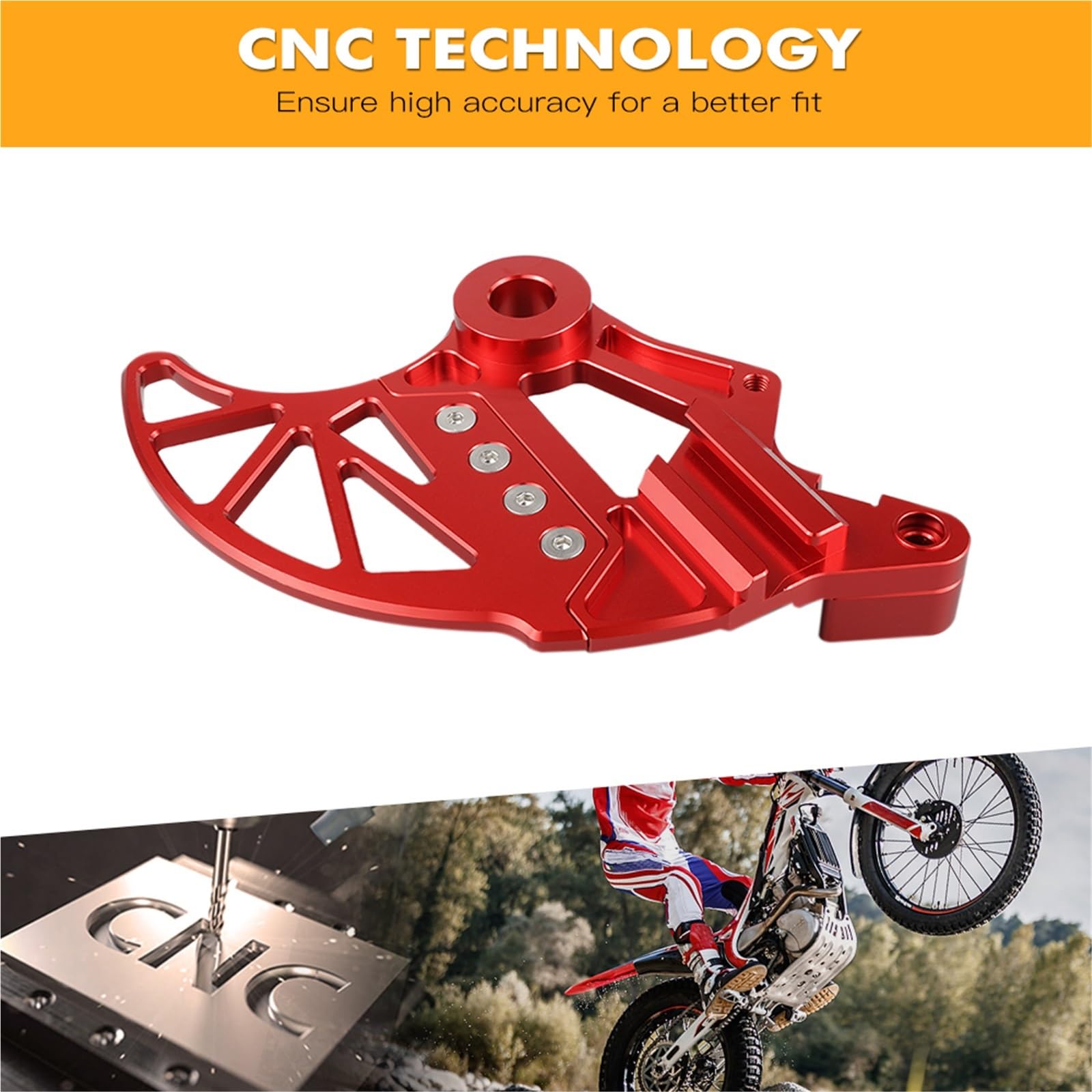 Pasuje do Beta RR300 RR250 2020-2024 RR125 RR200 2019-2024 RR 450 498 400 4T Enduro Przednia tylna osłona tarczy hamulcowej Osłona tarczy hamulcowej(5)