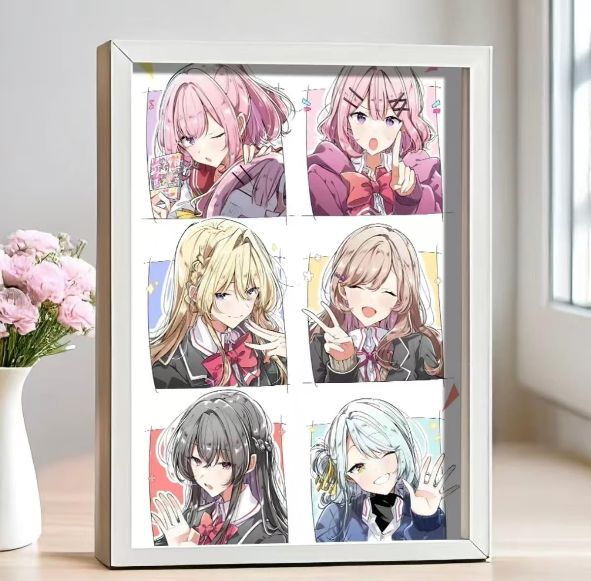 Amazon.co.jp: わたなれ アクリルスタンド 写真立て 甘織れな子 王塚