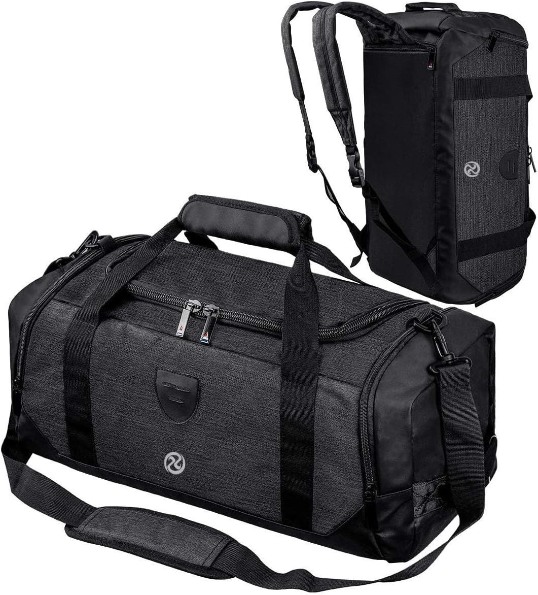 Gym Duffle Bag, Waterproof Sports Weekender Bag for Men Women Travel