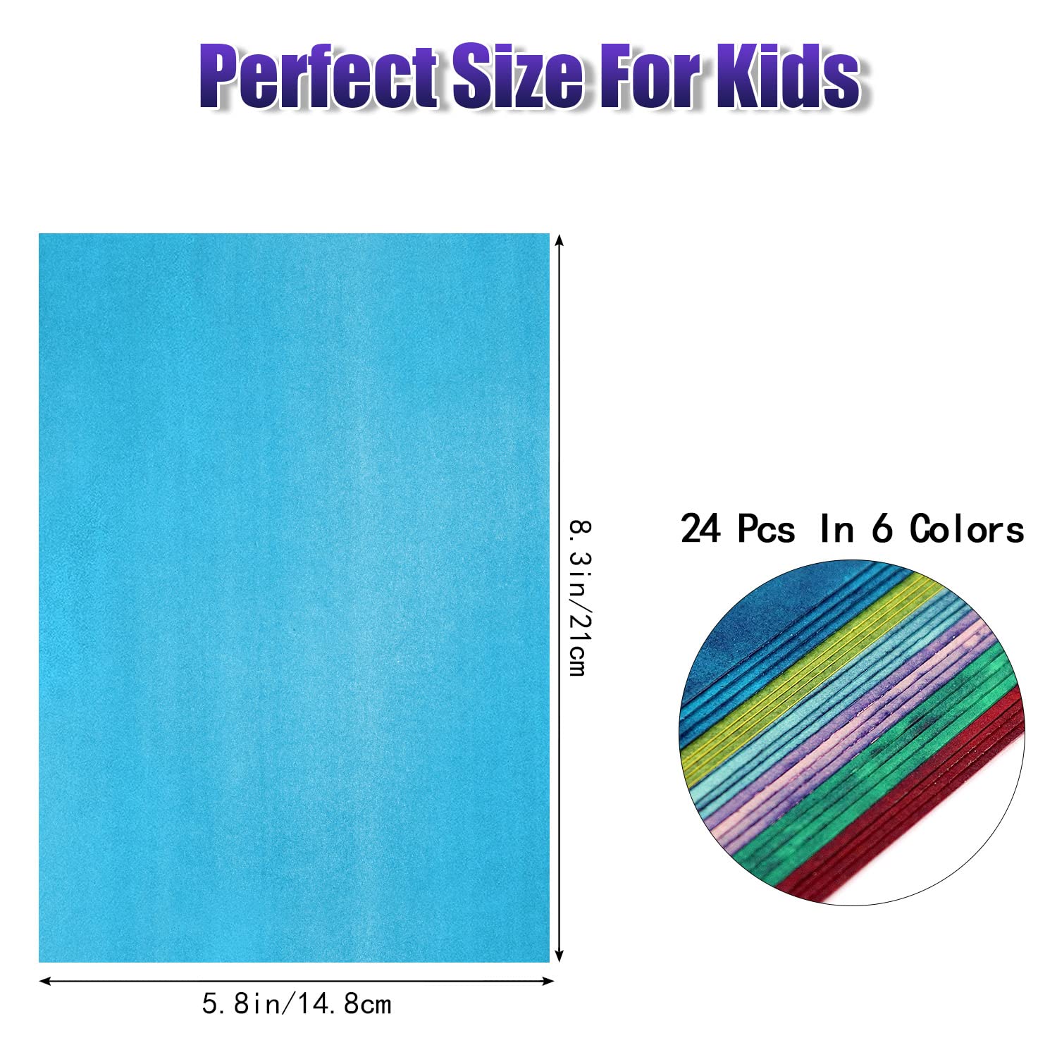 Cyanotype Paper, Sheet Sun Print Paper Kit High Sensitive Sun Paper Craft Paper For Adults Diy Projects Art