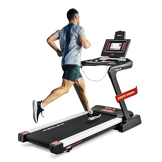 SOLE Fitness F63, F65, F80, F85, TT8 Treadmill with Incline, Bluetooth, Foldable Treadmill Option, Treadmills for Home, Work from Home Fitness, Running and Walking Treadmill