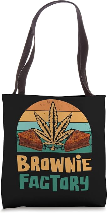 Sweet Brownie Factory Edible Dessert Pot Brownies Tote Bag
