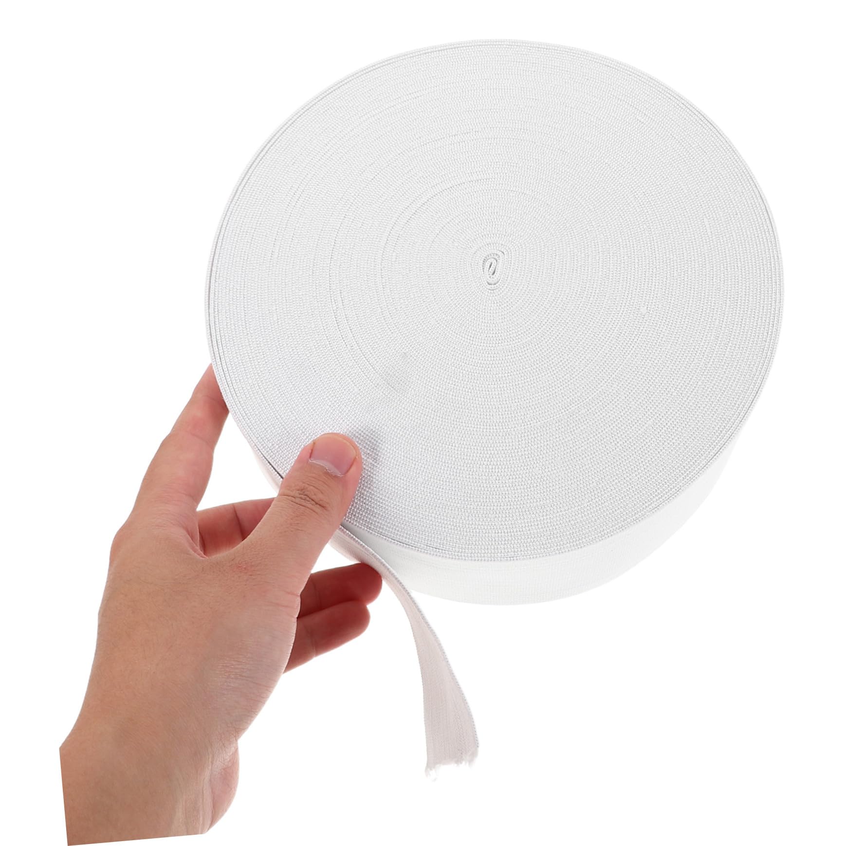 Coser Bandas Elásticas de Punto Banda Elástica de Alta Elasticidad Rollo Grueso de Cinturillas Puños y Ropa de Bricolaje Plana