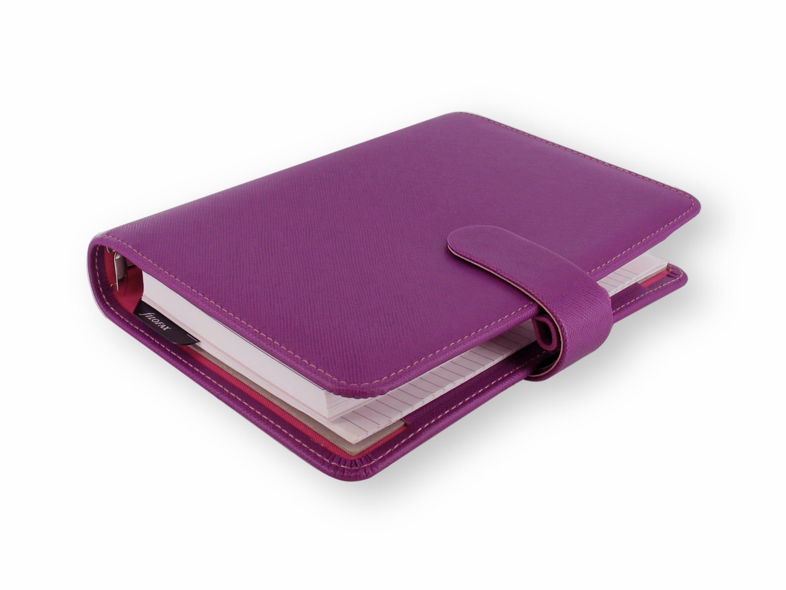 Filofax Saffiano Personal Organiser - Raspberry - Image 2