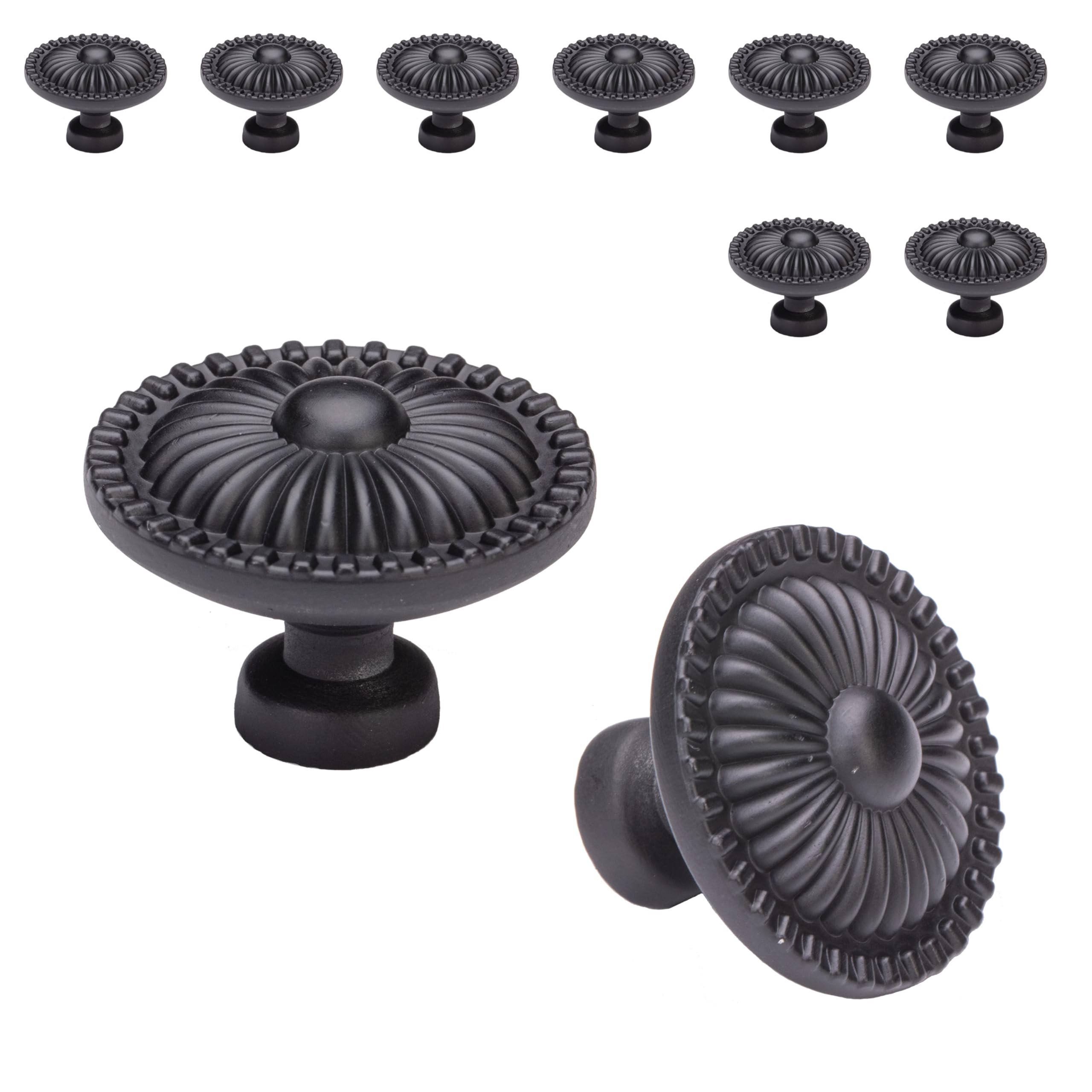 Farmhouse Black Knobs for Kitchen Cabinets: Timeless Style and Function