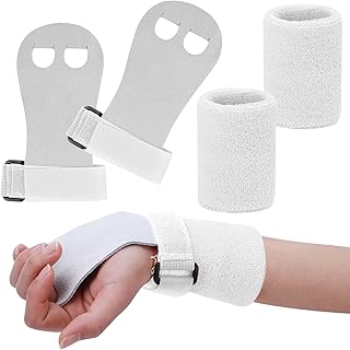 Abeillo Children's Grip Pads, Cross Training, Gymnastics, Pull Up Grips for Children, Hand Grips Leather Training Gloves a...