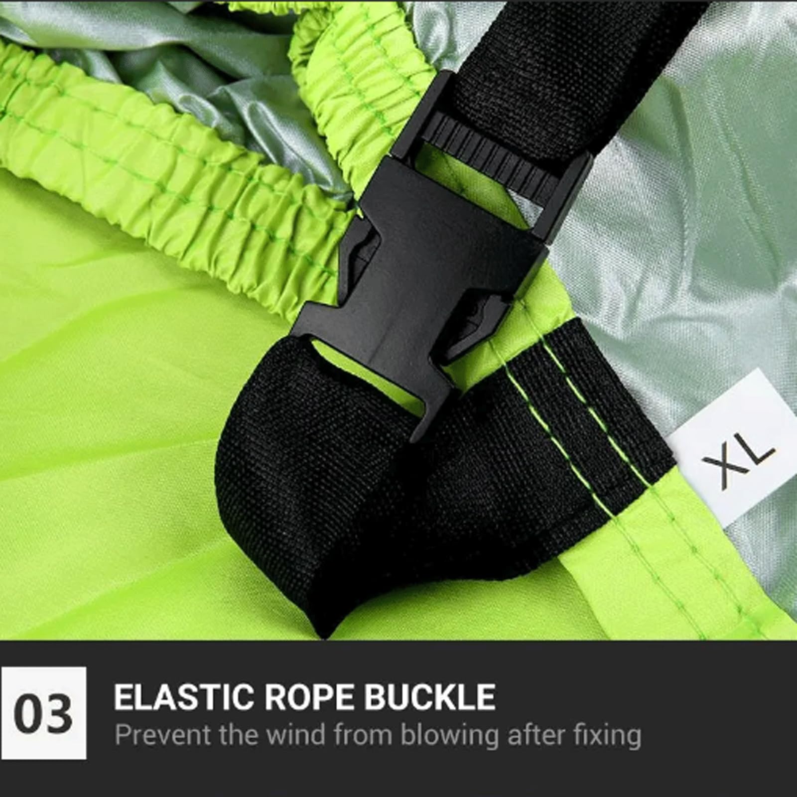 Housse de vélo M-4XL Housse de Moto Toutes Saisons imperméable à l'eau Couverture de Pluie en Plein air Anti-poussière Protection Solaire Scooter pour Moto vélo Moto Housses de vélo
