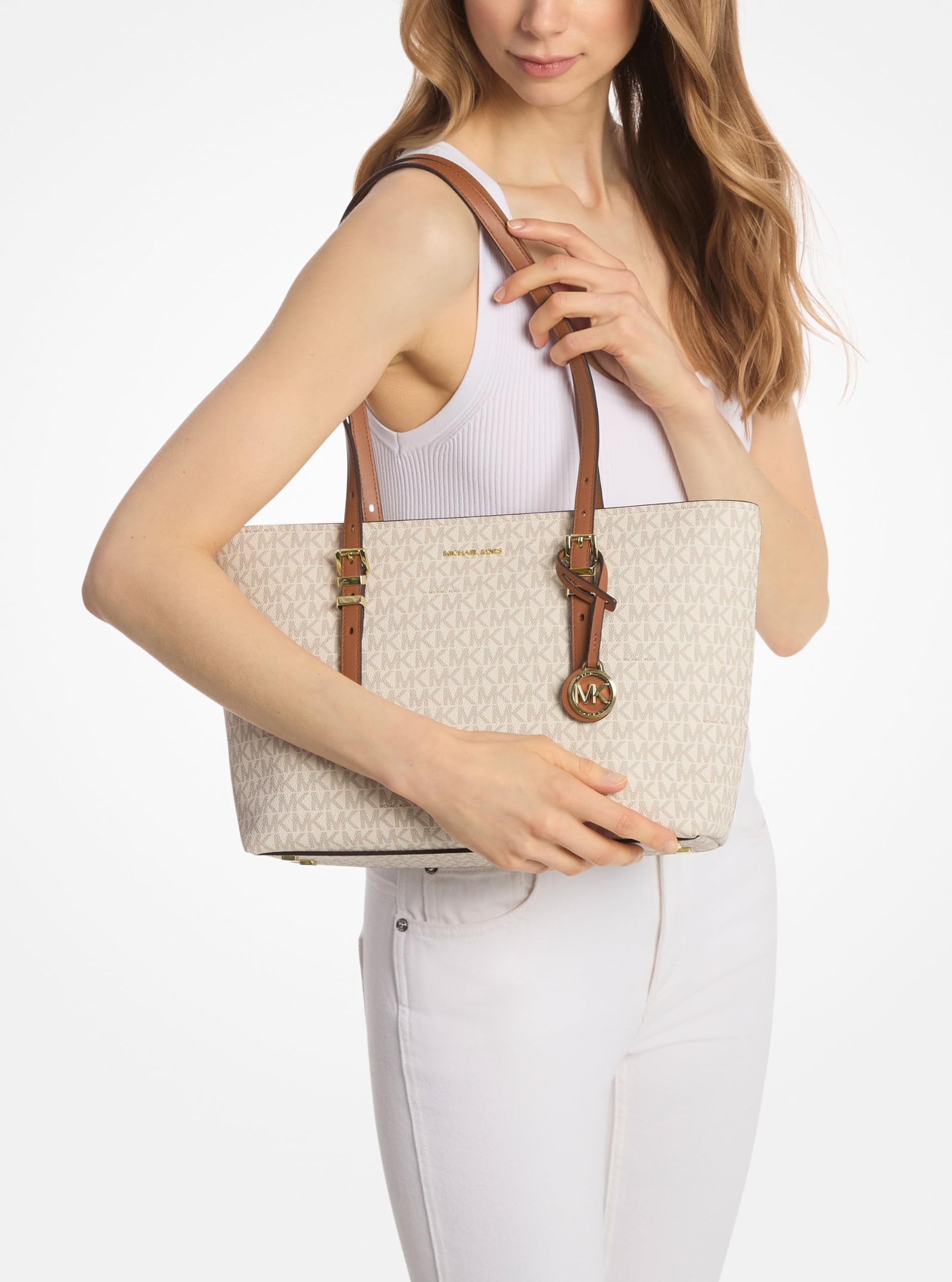 Michael Kors MD EW Tz Tote, Bag para Mujer, Talla única
