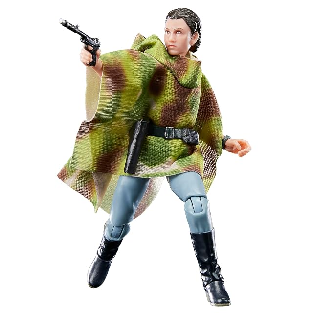 Foto 2 de 8 de Star Wars The Black Series Princess Leia (Endor), Regreso del JediFigura de colección a Escala de 15 cm