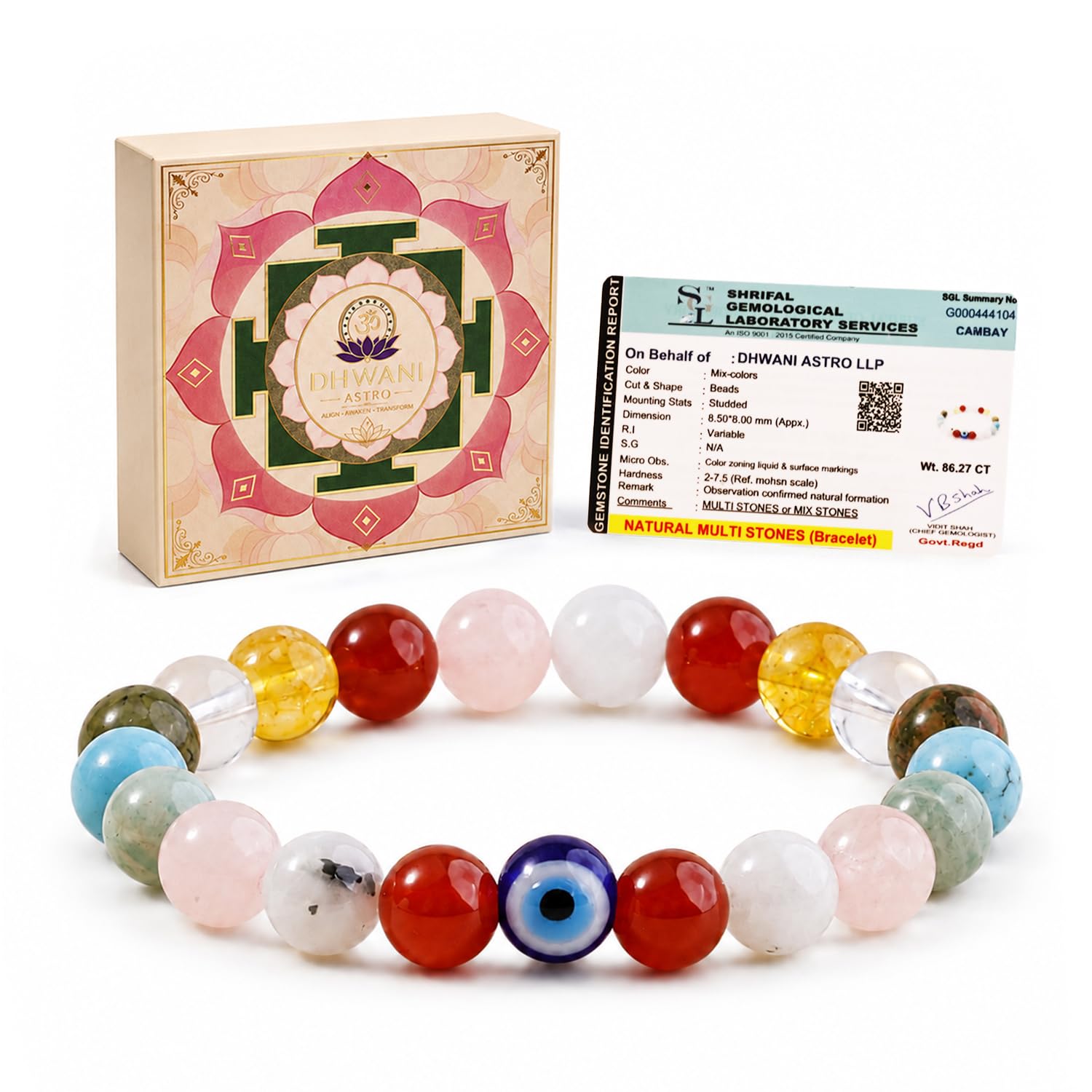 Pregnancy Bracelet for Women – Natural Crystal Bracelet for Pregnancy Care, Positivity and Protection – Certificate of Authenticity-image-9