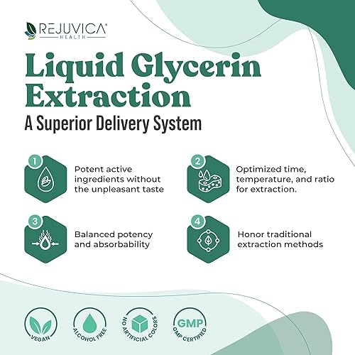 Miniatura 2 de Active Adrenal - Tintura avanzada de apoyo suprarrenal - Entrega líquida para una mejor absorción - Ashwagandha, vitaminas B, magnesio y más