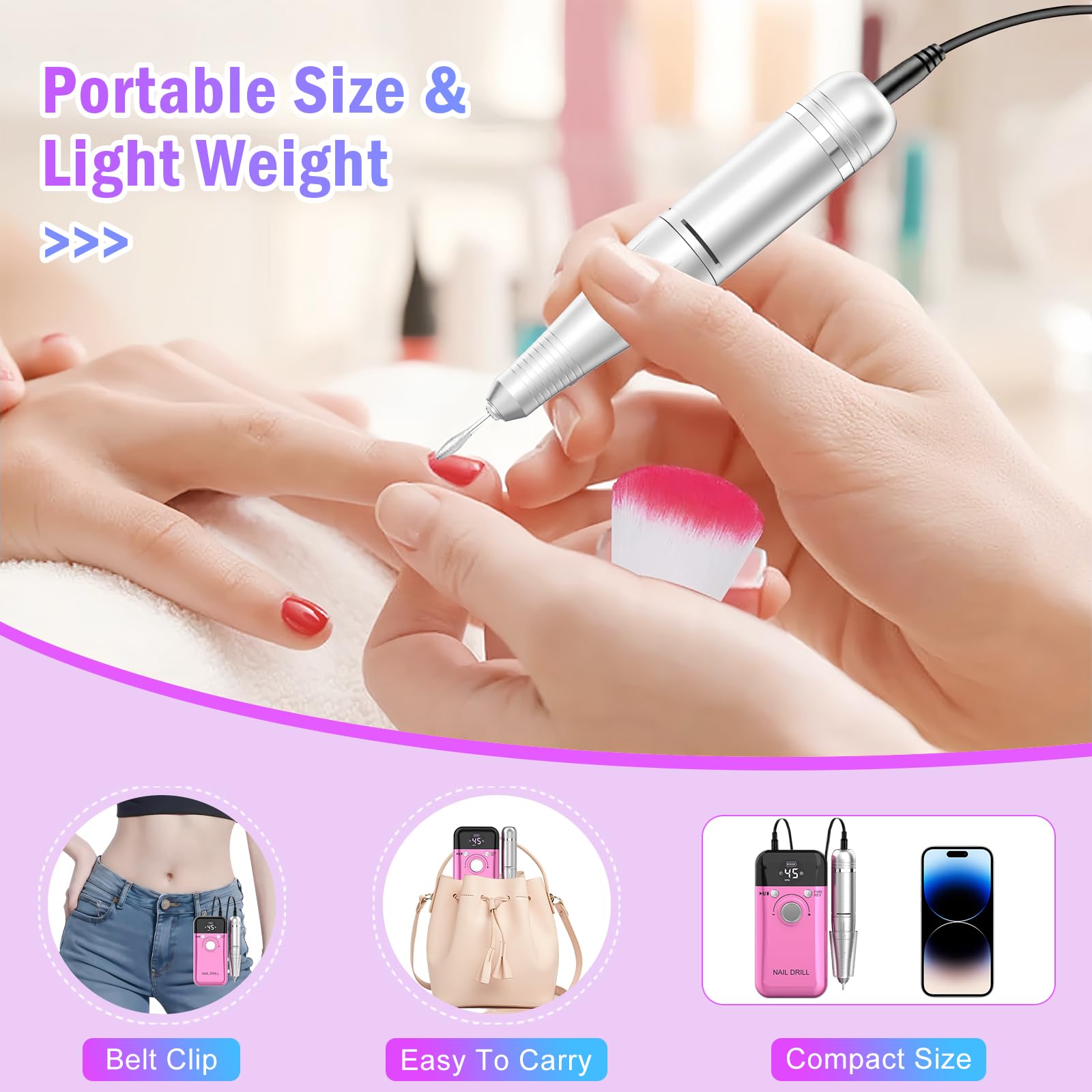 HUIJUTCHEN Electric Nail Drill - Image 4