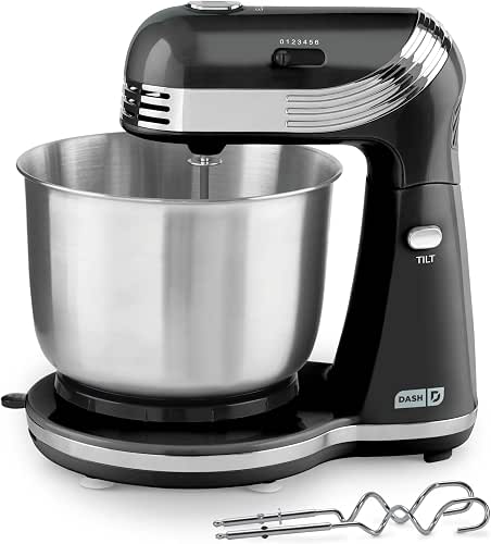 Dash Everyday Stand Mixer - Compact Tilt-Head Stand Mixer for