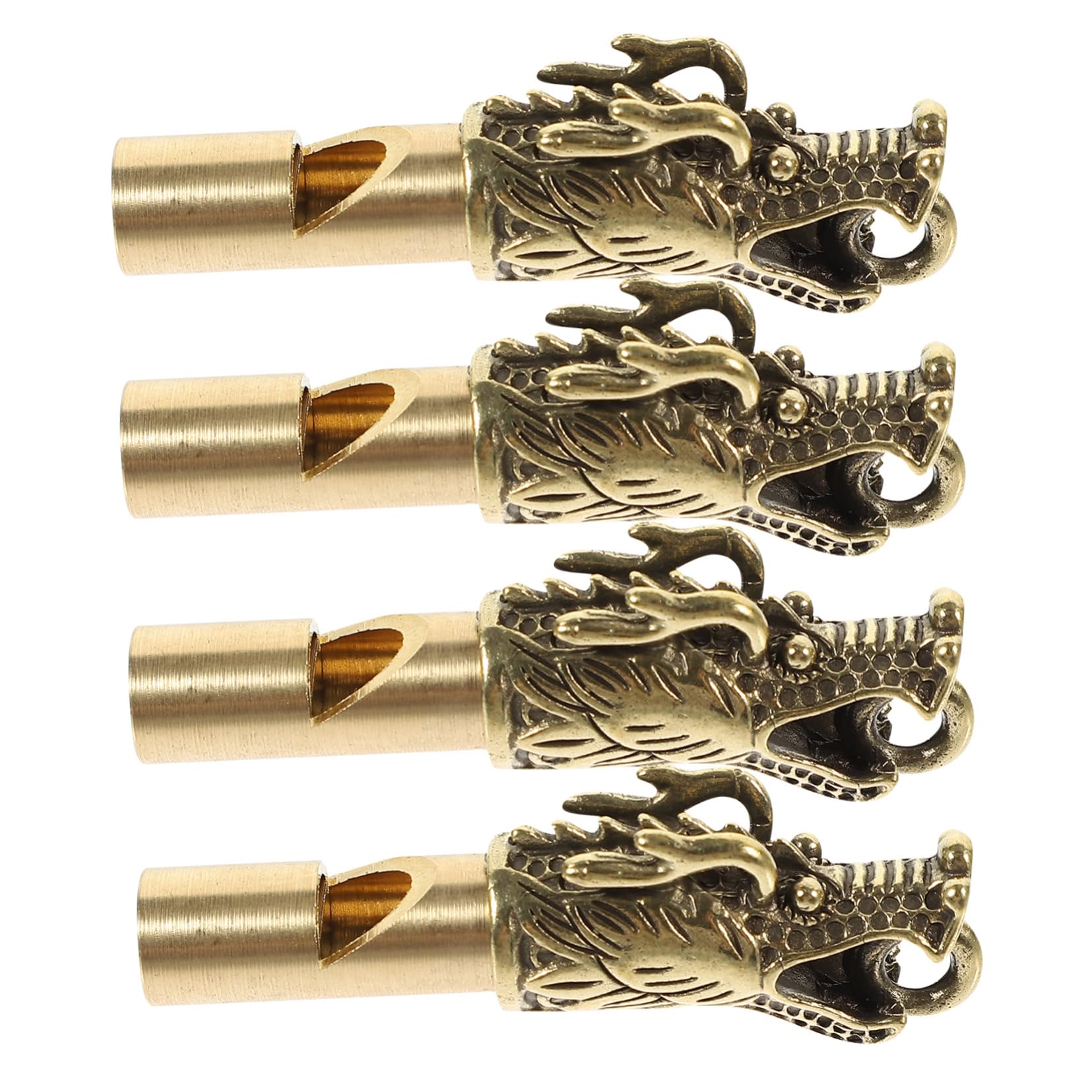 Sosoport Ornements sifflet d'entraînement sifflet de sécurité sifflet d'orage sifflets sifflet Anti Chien Sifflet pour Chien Jouets d'extérieur Porte-clés sifflet Siffler Laiton