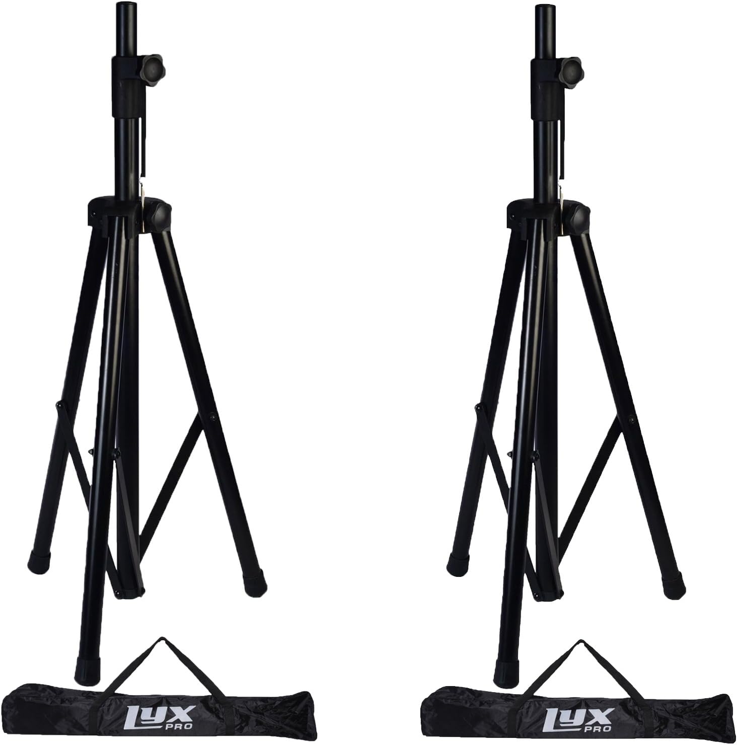 Pair of LyxPro Speaker Stands with carrying Bags, 6 Feet
