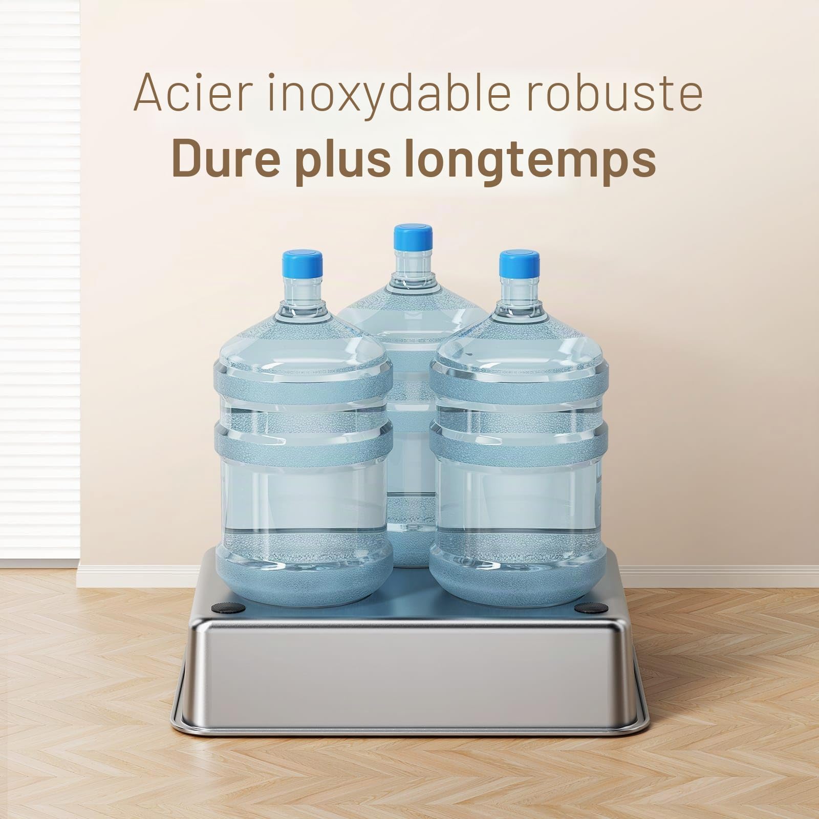 Zarler Bac à litière en Acier Inoxydable avec Couvercle, bac à litière Extra Large en métal pour Grands Chats avec côtés Hauts, Gris (antiadhésive, Facile à Nettoyer, Anti-fuites d'urine)
