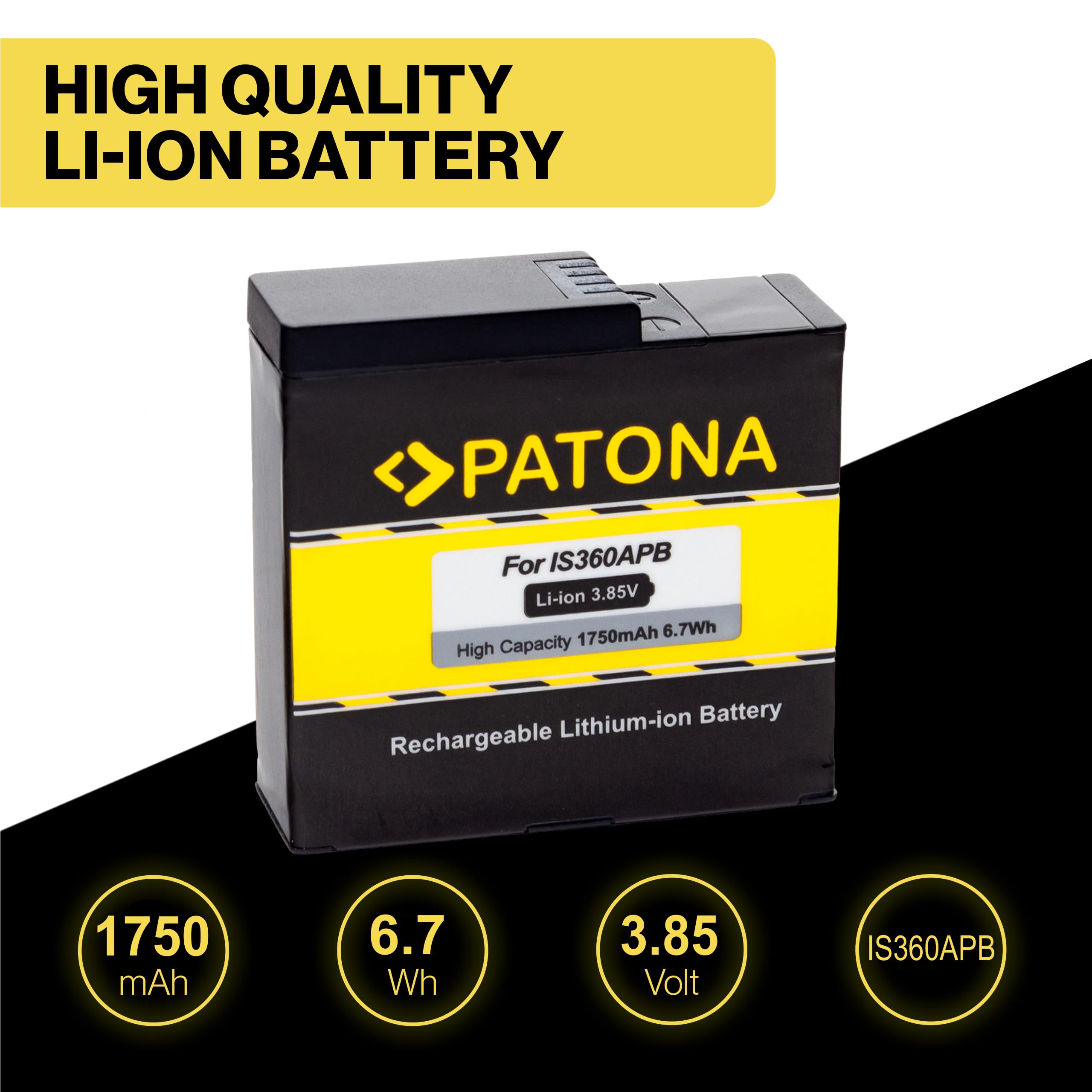 Batteria Insta360 Ace Pro - 1750mAh, 3.85V, Compatibile, Protezione Sicurezza - Foto 6