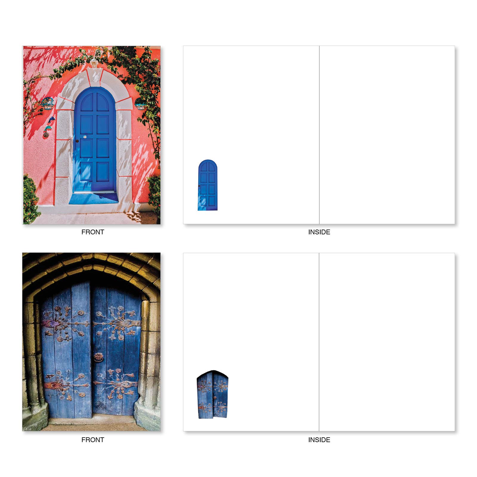 Architectural Note Cards The Best Card Company - 20 Blank Note Cards ...
