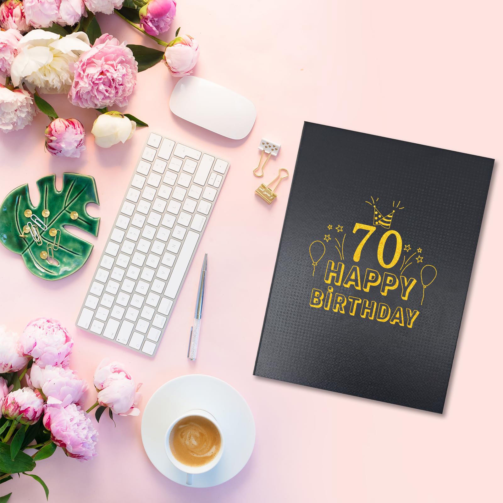 Esplorando Cartoline CDB: Cartolina 🌺🌸🌼 BUON COMPLEANNO Per I Tuoi 30/0/50/60/70 Anni. Cari - Foto 6