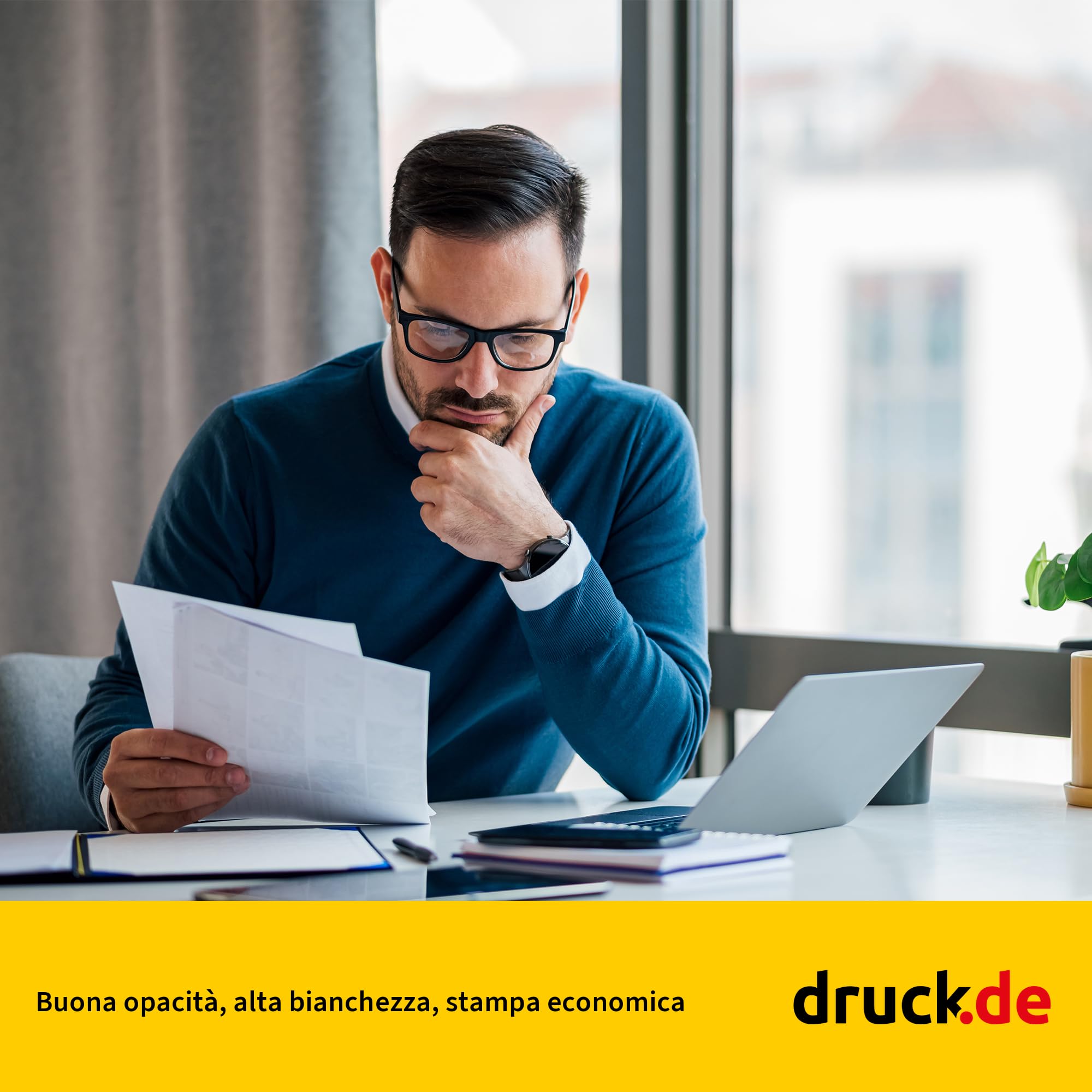 Carta per stampante Premium DIN A4 – 10.000 fogli (4 x 5 x 500 fogli) – Carta bianca universale multiuso CIE bianco 160 – Sigillo PEFC – ideale per ufficio e casa (4 scatole | 10.000 fogli)